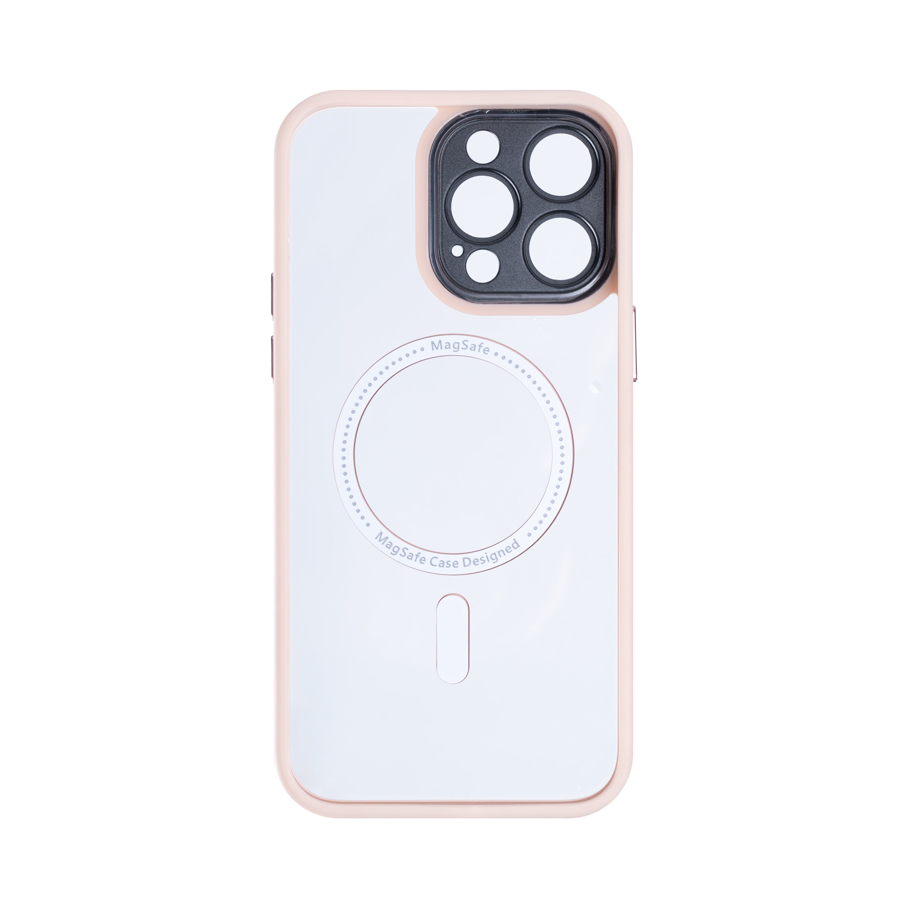 Rixus Classic 04 Case With MagSafe For iPhone 14 Pro Max Pink