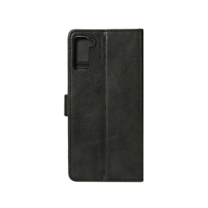 Rixus Bookcase For Samsung Galaxy S23 S911B Black
