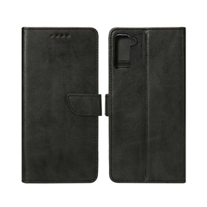 Rixus Bookcase For Samsung Galaxy S23 S911B Black