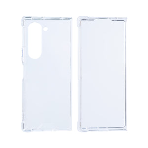 Rixus For Samsung Galaxy Z Fold6 Anti-Burst Case Clear
