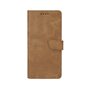 Rixus Bookcase For Samsung Galaxy A33 5G A336B Light Brown
