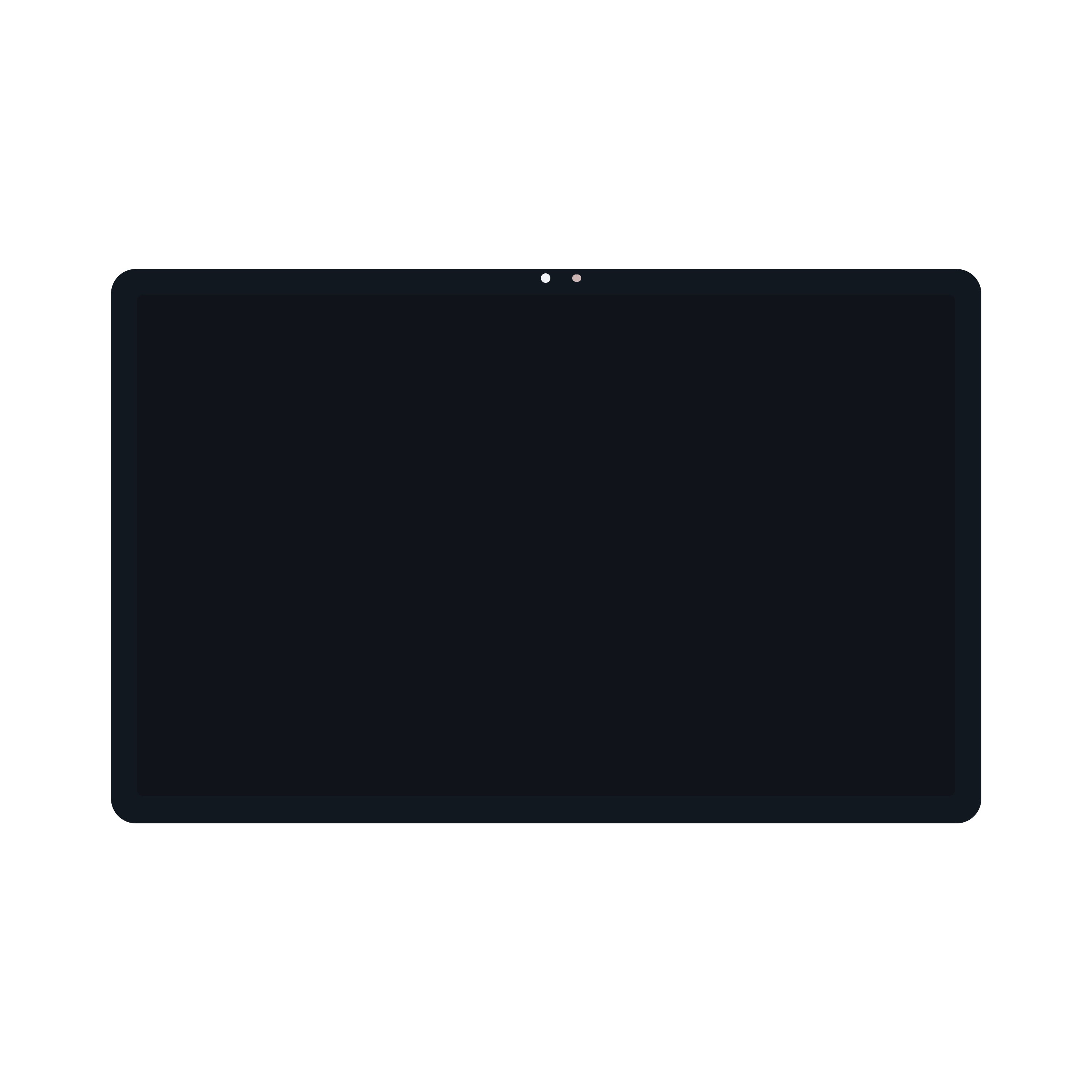 Lenovo Tab M11 TB330 Display And Digitizer Without Frame Black OEM