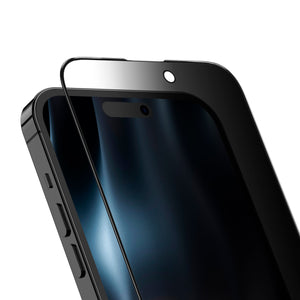 Rixus Privacy Full Curved Edge Tempered Glass For iPhone 16
