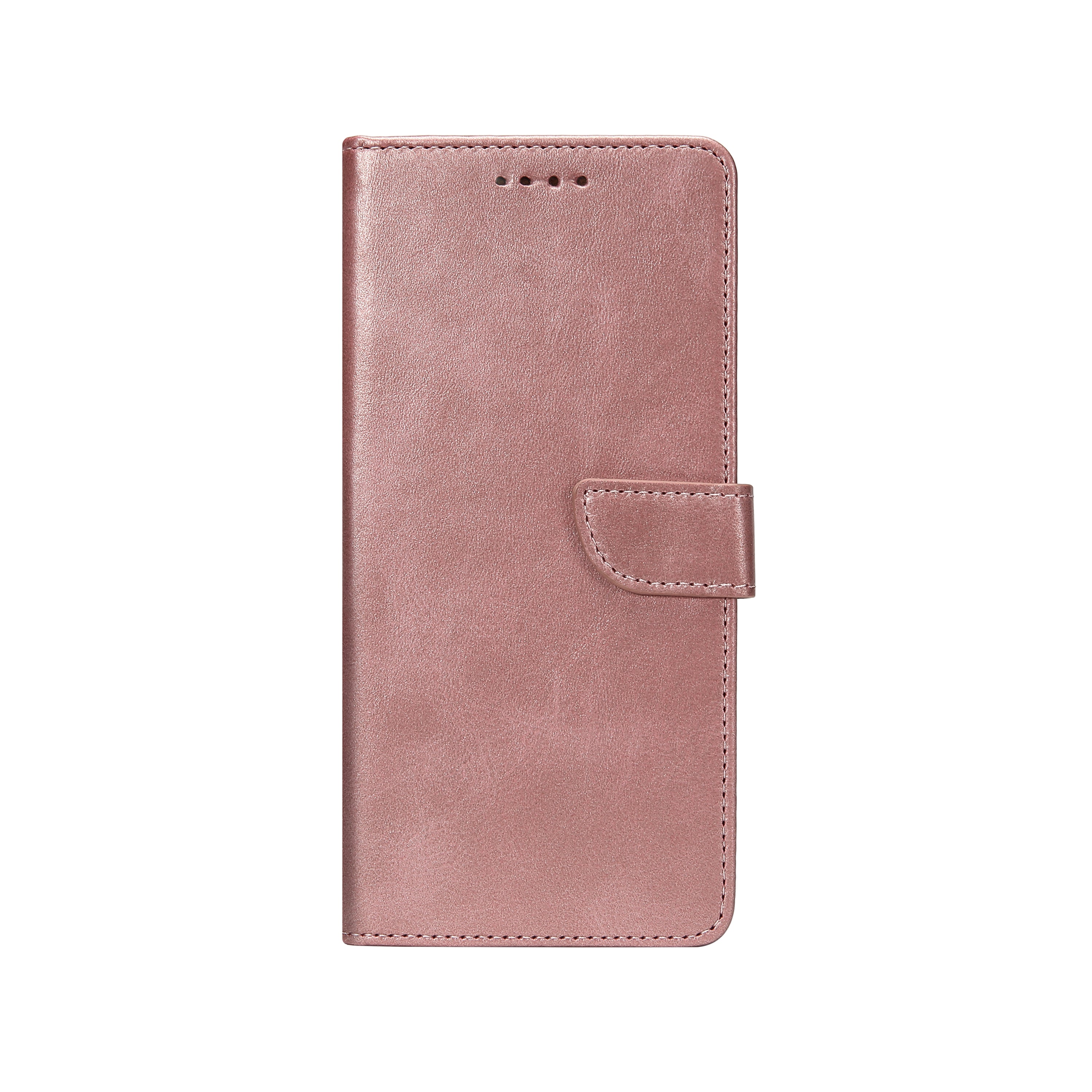 Rixus Bookcase For iPhone 16 Pink