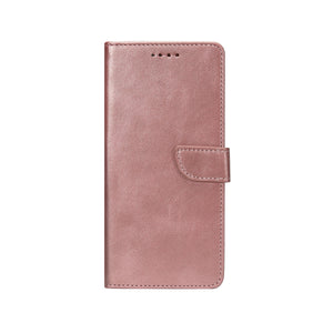 Rixus Bookcase For iPhone 16 Pro Pink