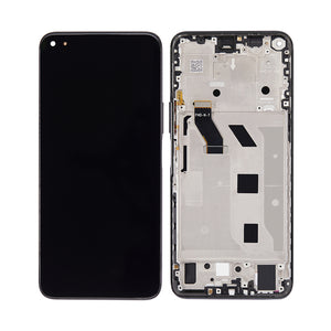 Huawei Honor 50 Lite (NTN-L22), Nova 8i (NEN-L22), Honor X20 (NTN-AN20) Display And Digitizer With Frame Black OEM