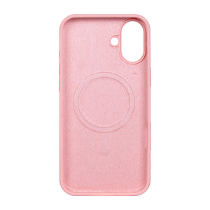 Rixus For iPhone 16 Soft TPU Phone Case With MagSafe Pink
