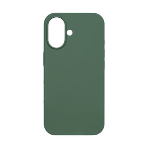 Rixus For iPhone 16 Plus Soft TPU Phone Case With MagSafe Dark Green
