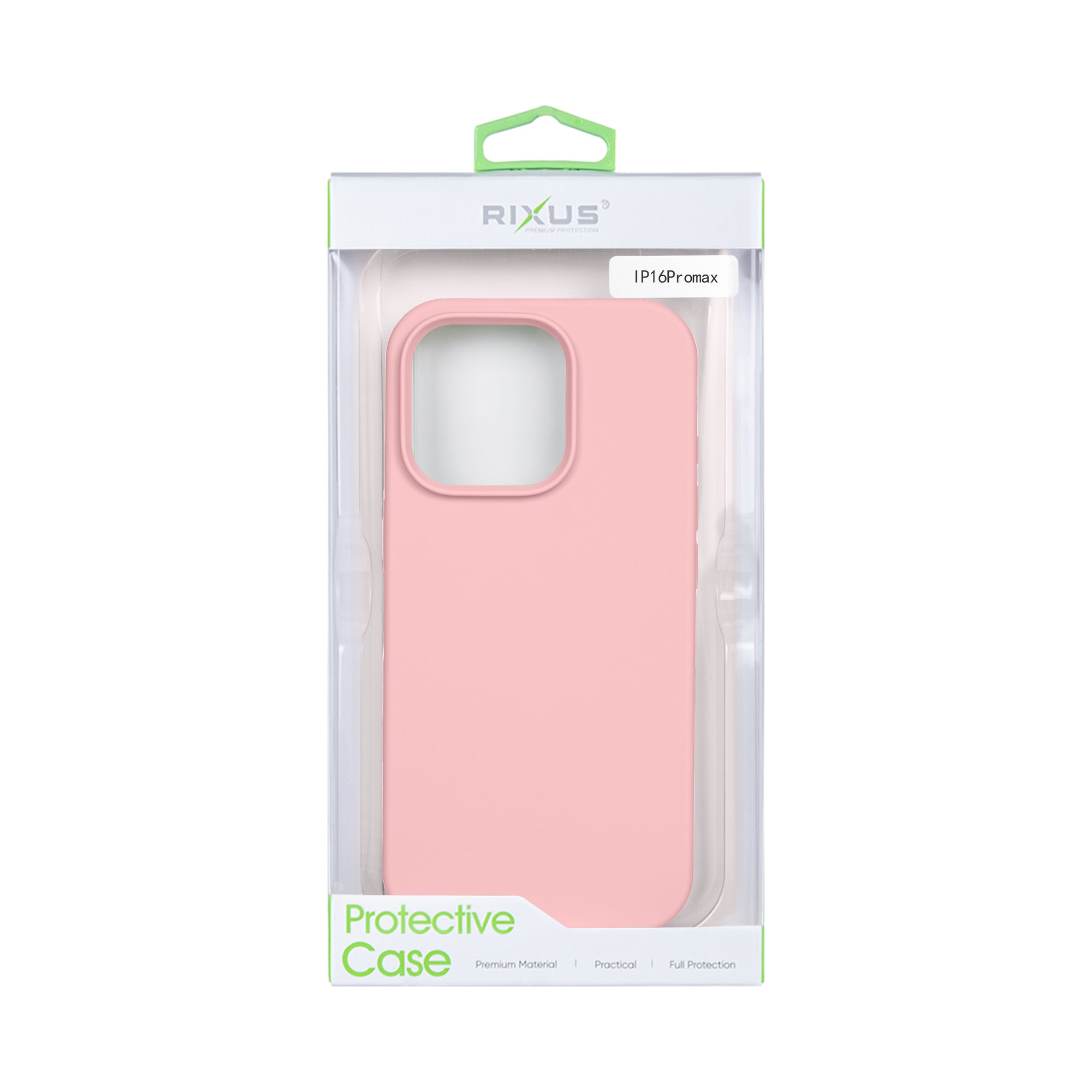 Rixus For iPhone 16 Pro Max Soft TPU Phone Case With MagSafe Pink