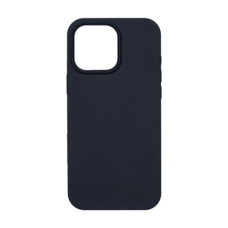 Rixus For iPhone 16 Pro Max Soft TPU Phone Case With MagSafe Black