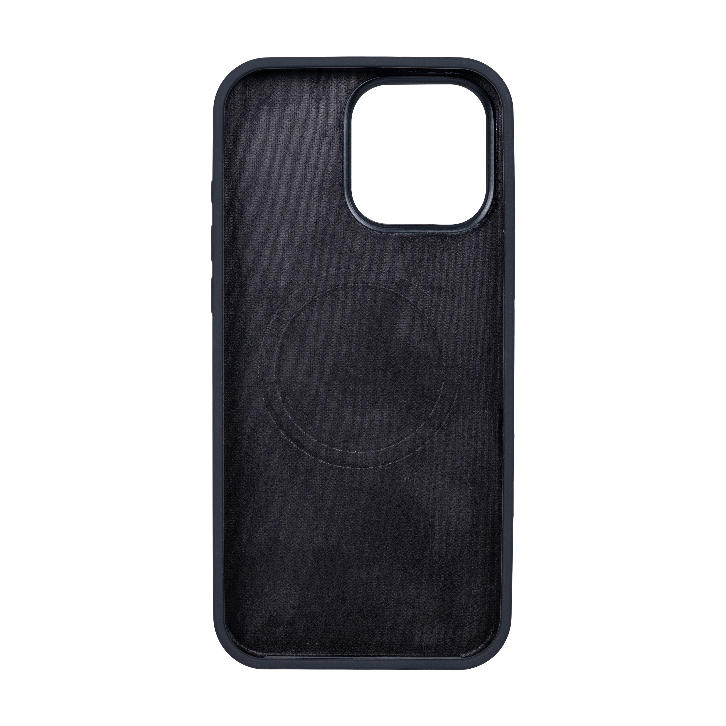 Rixus For iPhone 16 Pro Max Soft TPU Phone Case With MagSafe Black