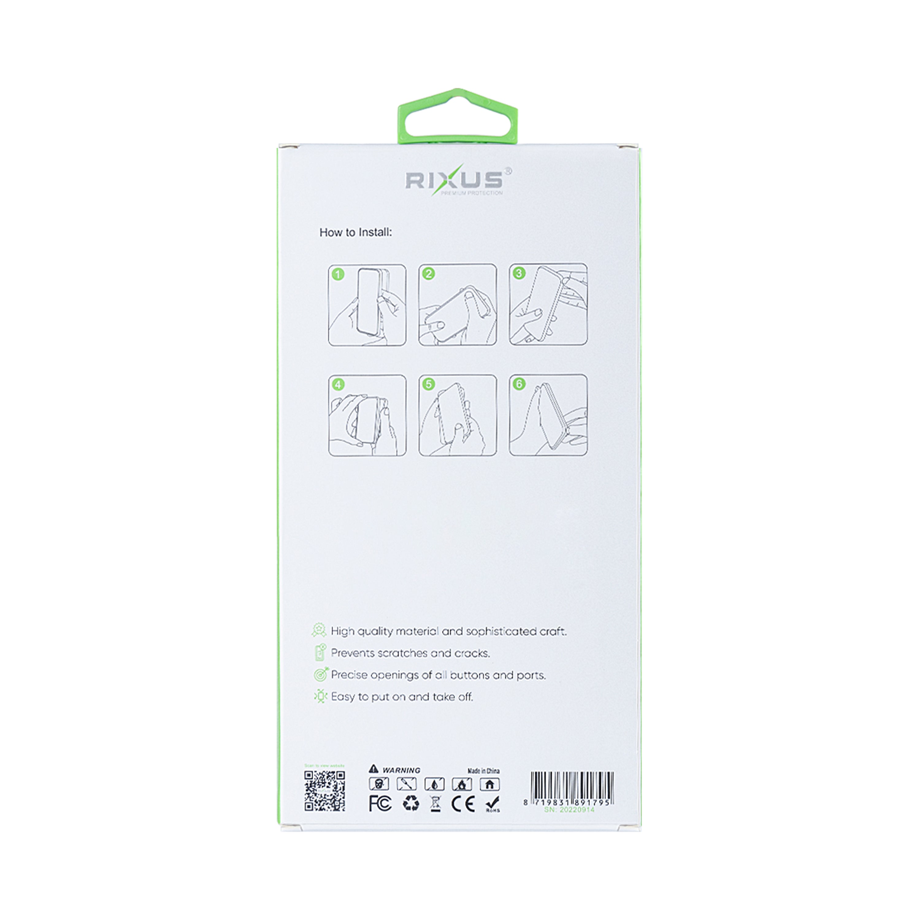 Rixus For iPhone 16 Pro Max Soft TPU Phone Case With MagSafe Matcha