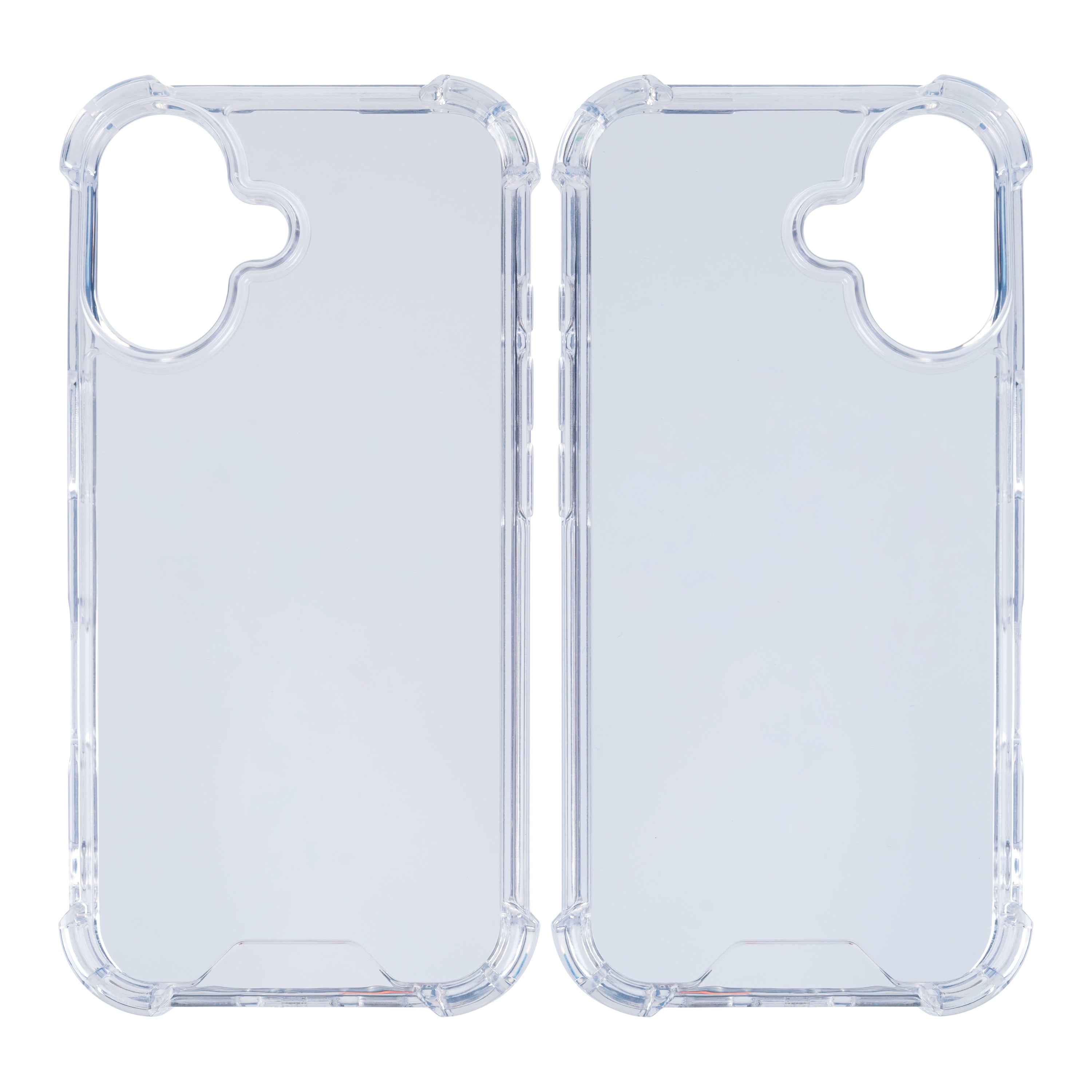 Rixus For iPhone 16 Anti-Burst Case Transparent
