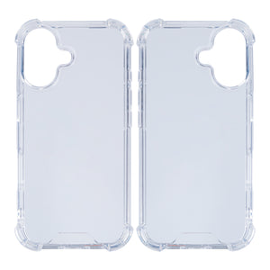 Rixus For iPhone 16 Anti-Burst Case Transparent