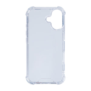 Rixus For iPhone 16 Plus Anti-Burst Case Transparent