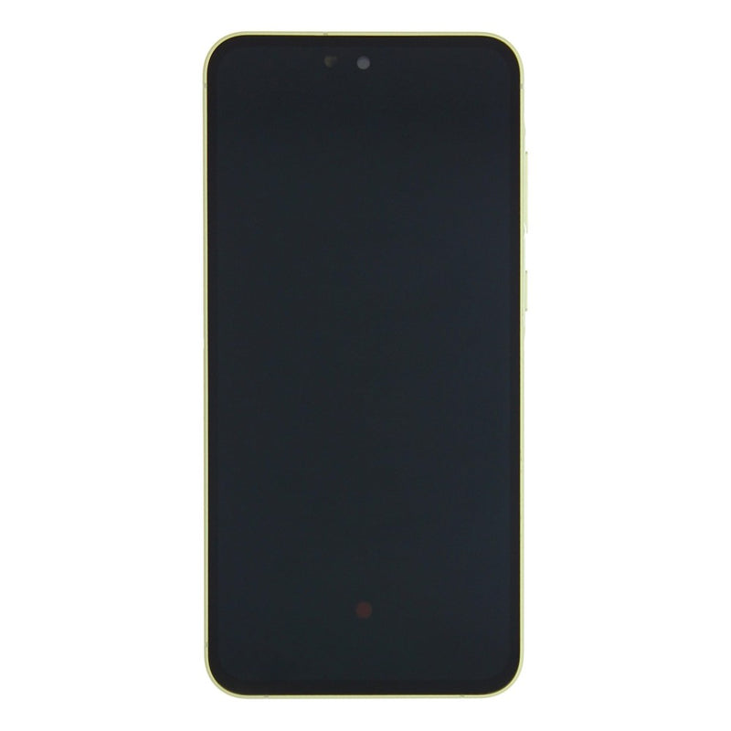 Samsung Galaxy A55 A556B Display And Digitizer With Frame Lemon Service Pack