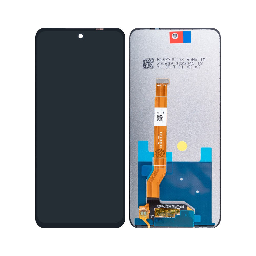 Oppo A58 5G (PHJ110) Display And Digitizer Without Frame Black OEM