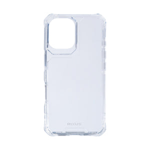 Rixus For iPhone 16 Armor-X Anti Shock Case Transparent