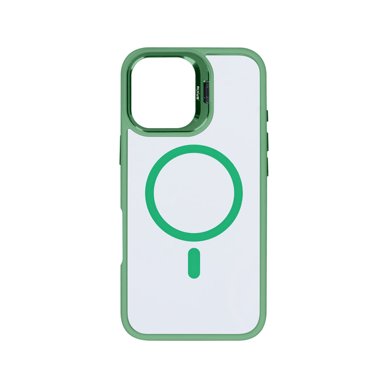 Rixus Classic 03 Case With MagSafe For iPhone 16 Light Green
