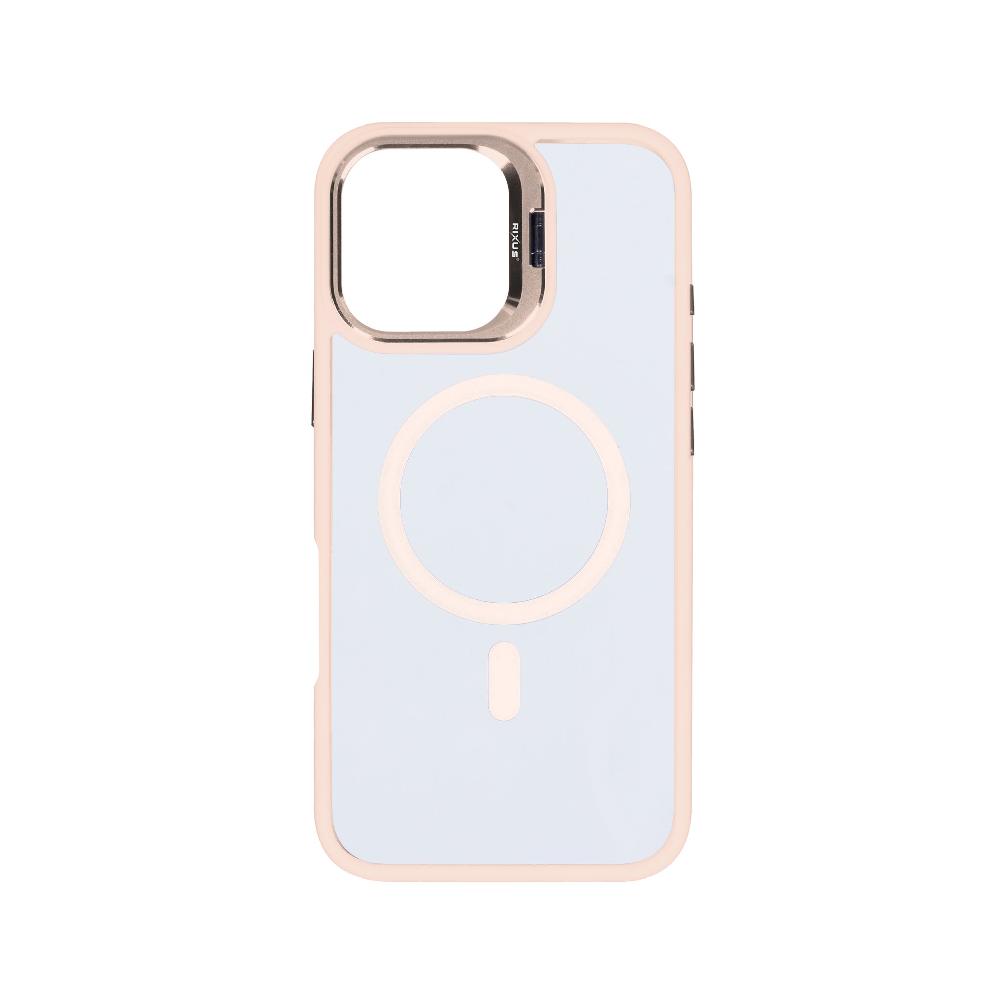 Rixus Classic 03 Case With MagSafe For iPhone 16 Light Pink