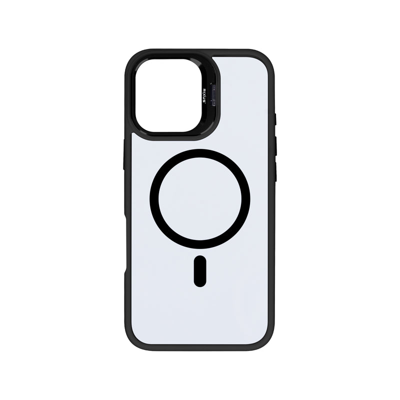 Rixus Classic 03 Case With MagSafe For iPhone 16 Black