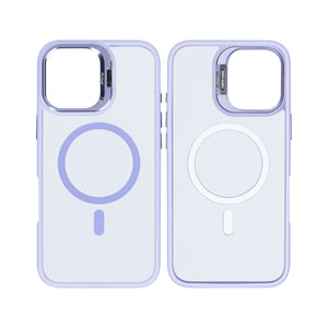 Rixus Classic 03 Case With MagSafe For iPhone 16 Plus Light Purple