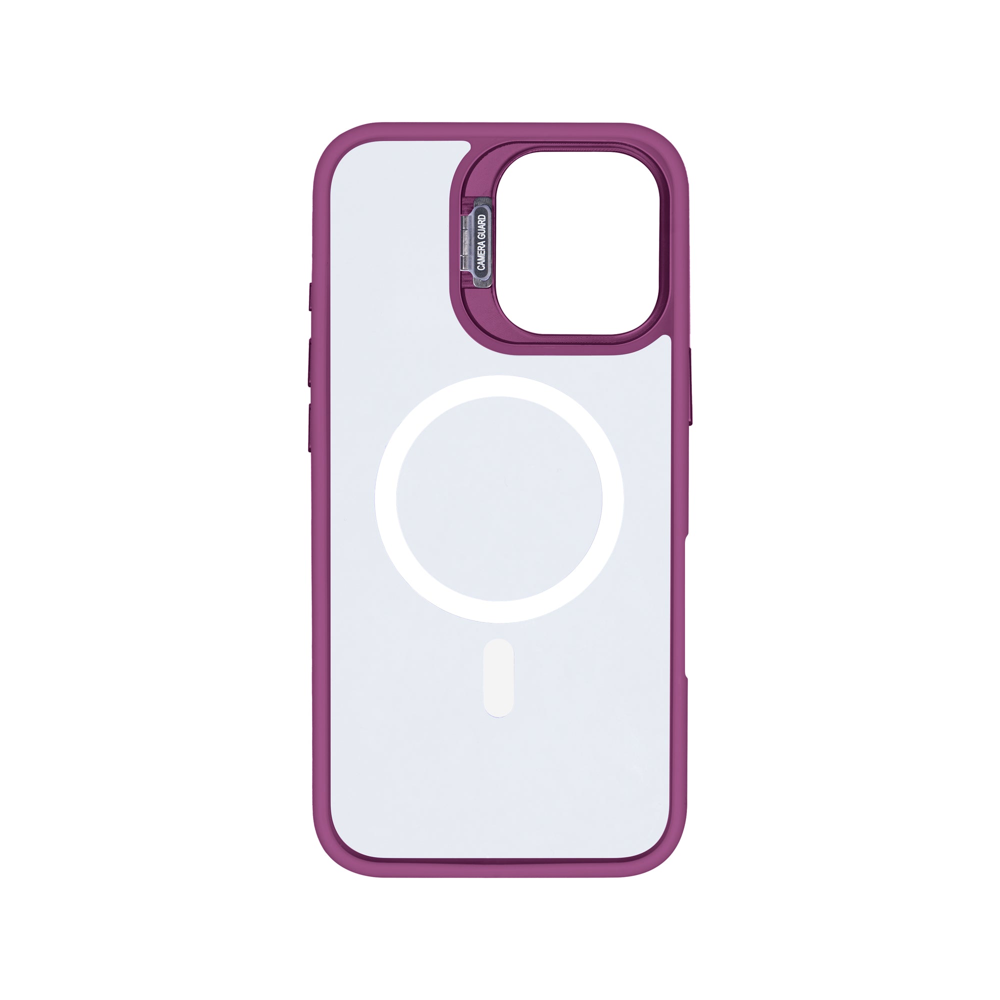 Rixus Classic 03 Case With MagSafe For iPhone 16 Plus Dark Pink