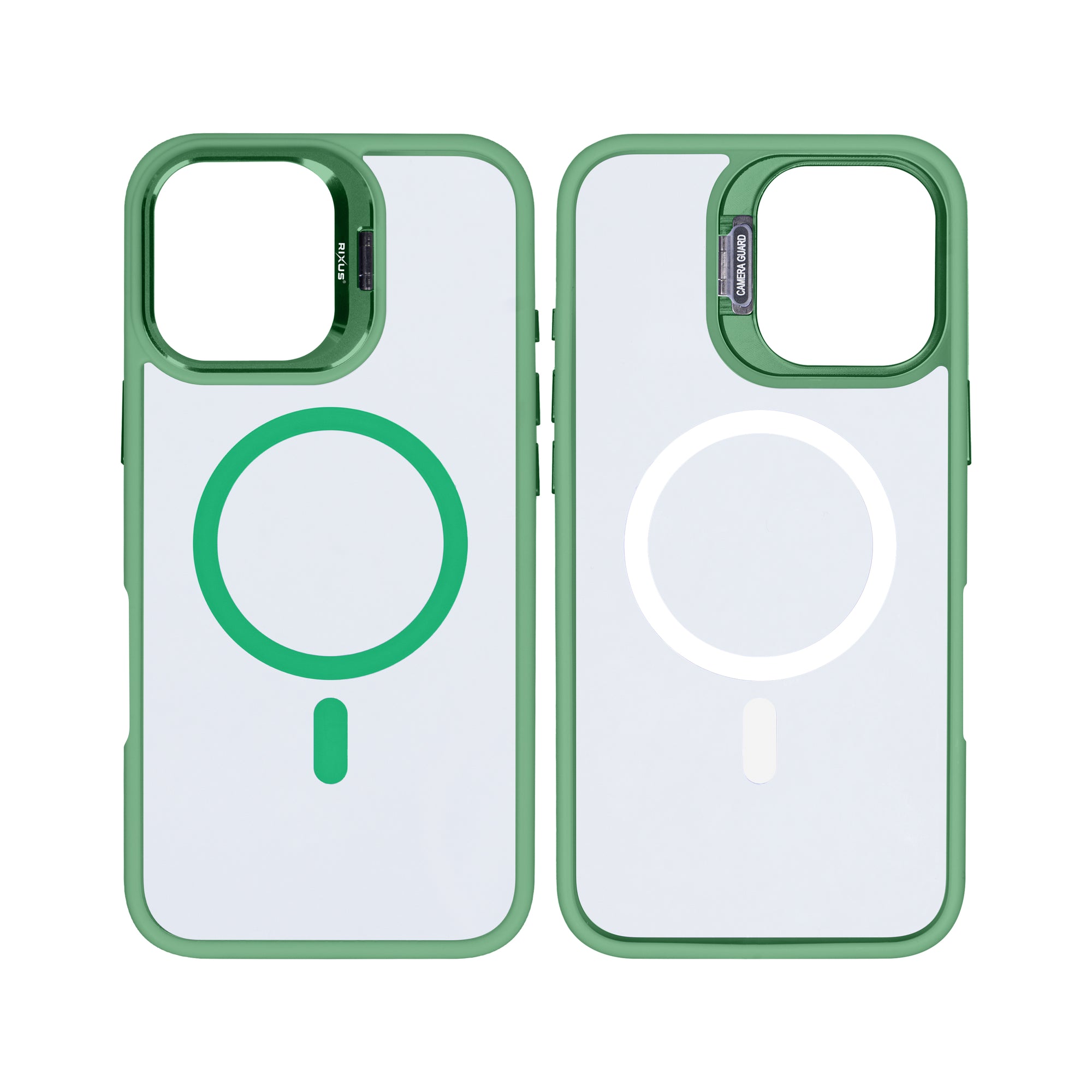 Rixus Classic 03 Case With MagSafe For iPhone 16 Plus Light Green