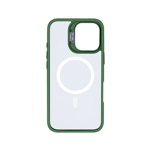 Rixus Classic 03 Case With MagSafe For iPhone 16 Plus Dark Green