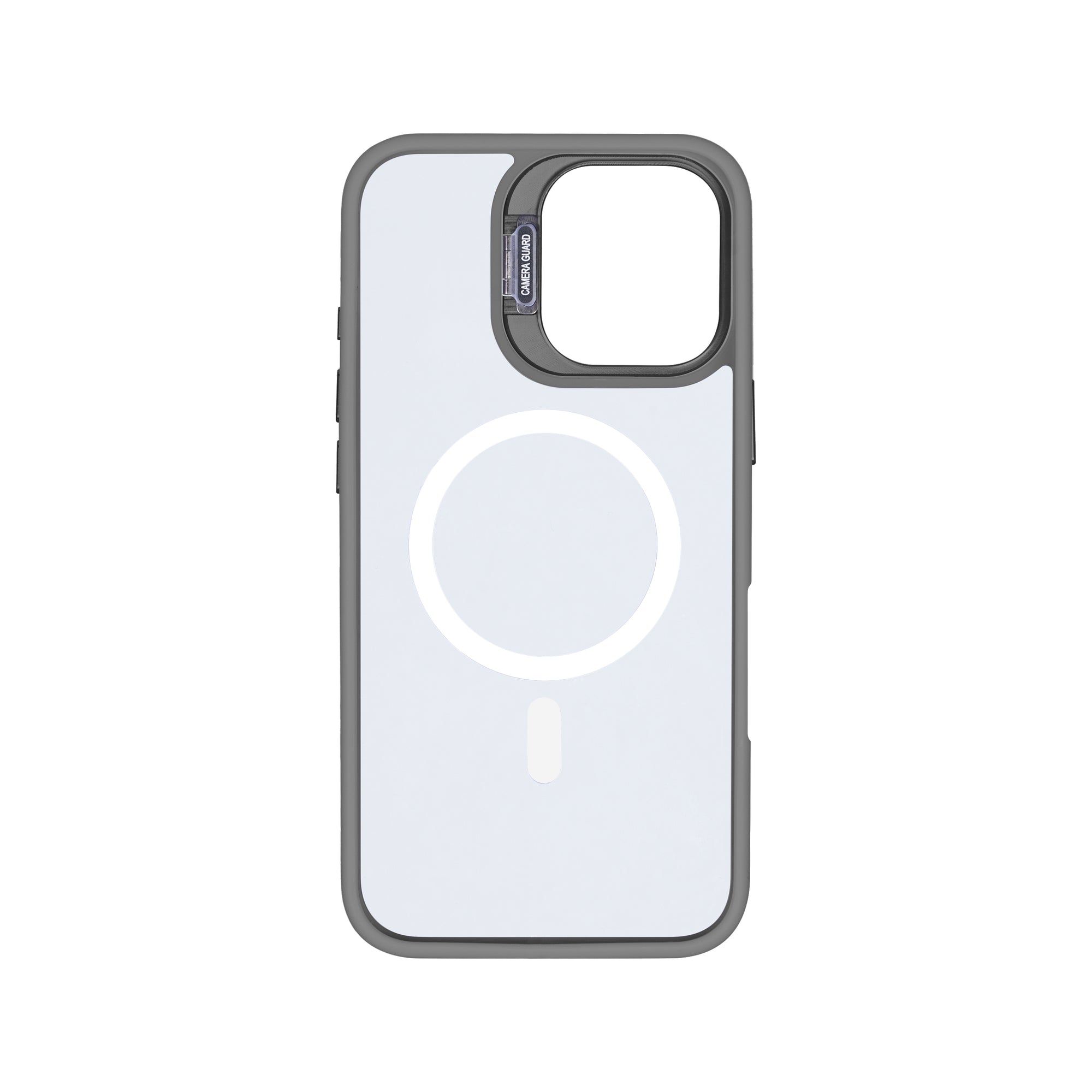 Rixus Classic 03 Case With MagSafe For iPhone 16 Plus Titanium Grey