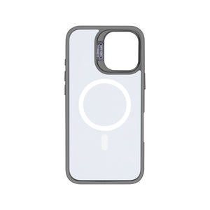 Rixus Classic 03 Case With MagSafe For iPhone 16 Plus Titanium Grey