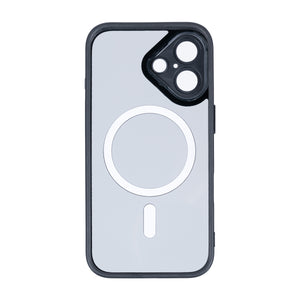Rixus Classic 04 Case With MagSafe For iPhone 16 Plus Black