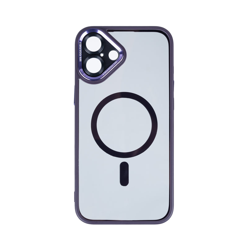 Rixus Classic 04 Case With MagSafe For iPhone 16 Purple