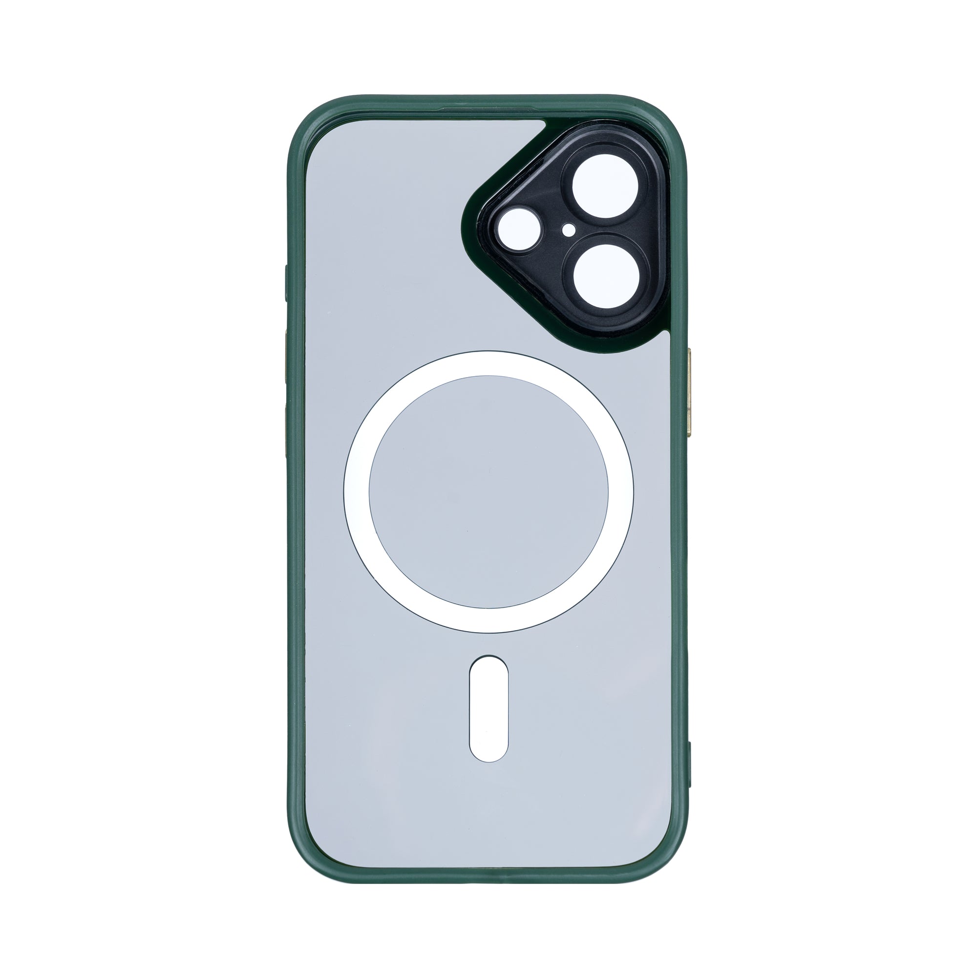 Rixus Classic 04 Case With MagSafe For iPhone 16 Plus Dark Green