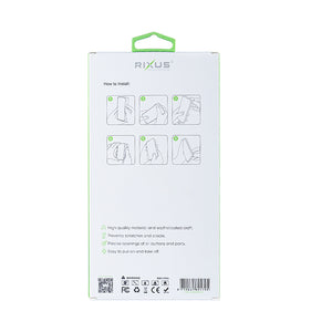 Rixus Anti-Burst Case For Samsung Galaxy S24 FE S721B Transparent