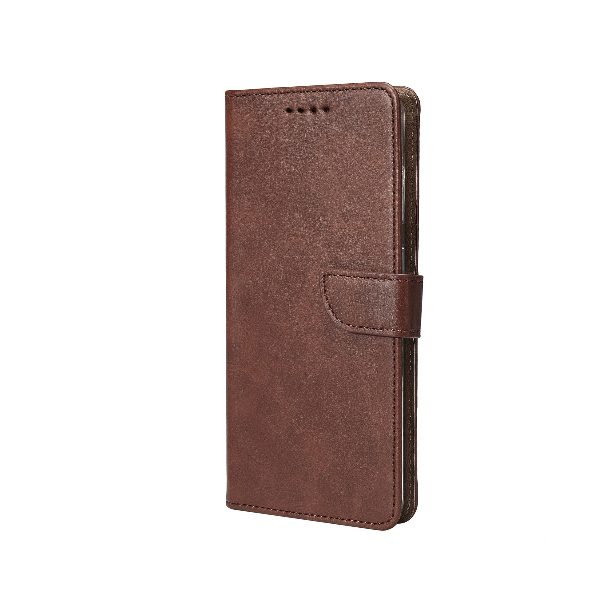 Rixus Bookcase For Samsung Galaxy S24 FE S721B Brown