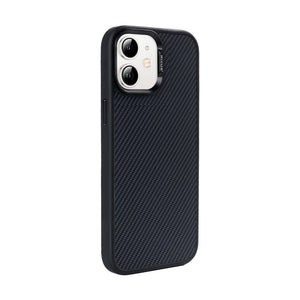 Rixus Mag Carbon With MagSafe For iPhone 11 Titanium Black