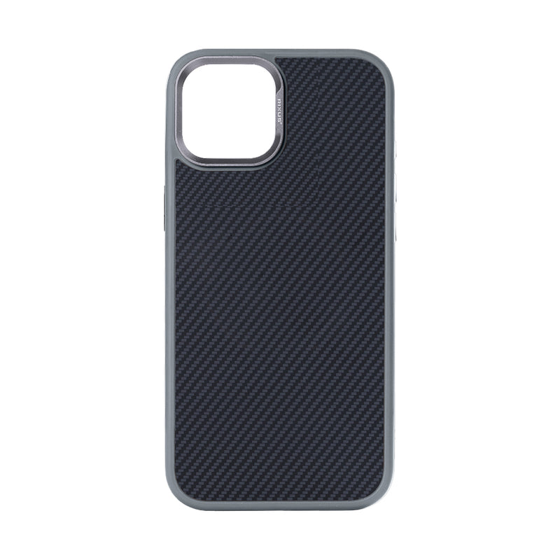 Rixus Mag Carbon With MagSafe For iPhone 14 Titanium Grey