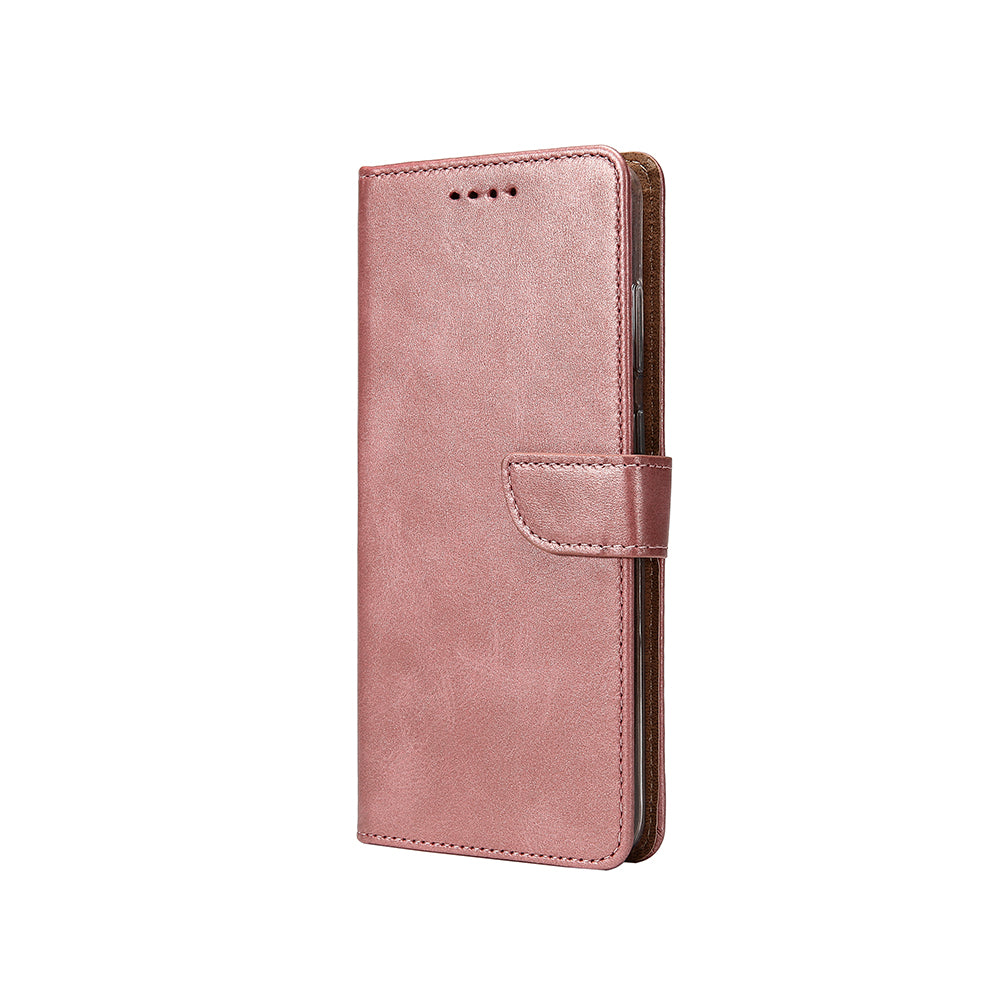 Rixus Bookcase For Samsung Galaxy S25 S9310 Pink