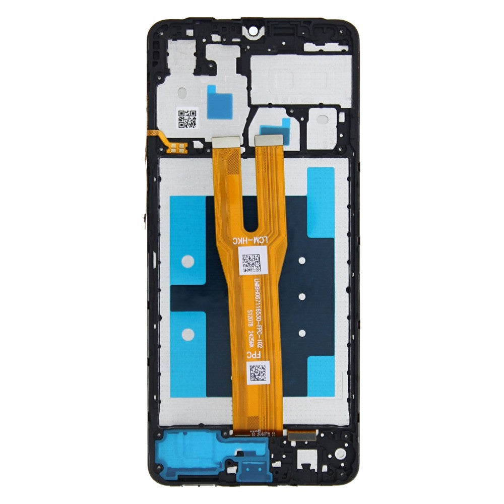 Samsung Galaxy A06 A065F Display And Digitizer With Frame Black SOFT-OLED