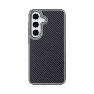 Rixus Mag Carbon With MagSafe For Samsung Galaxy S25 S931B Titanium Grey