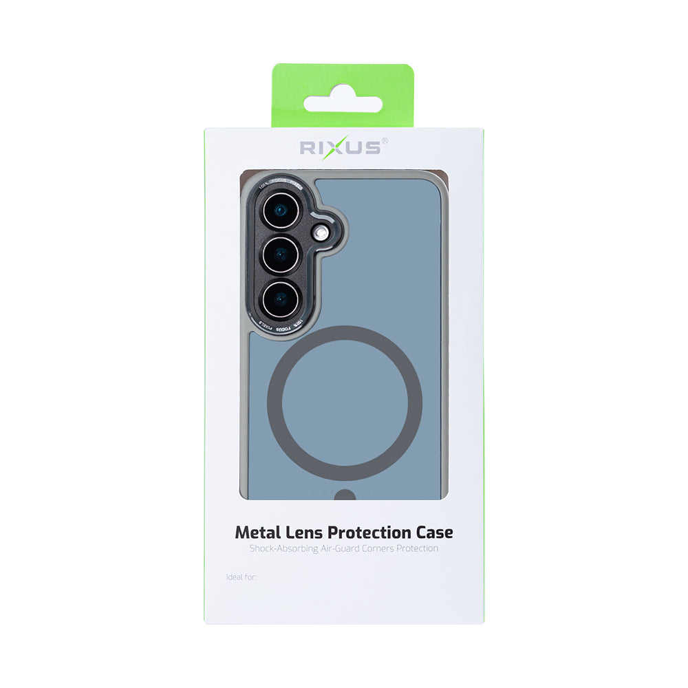 Rixus Classic 04 Case With MagSafe For Samsung Galaxy S25 S931B Titanium Grey