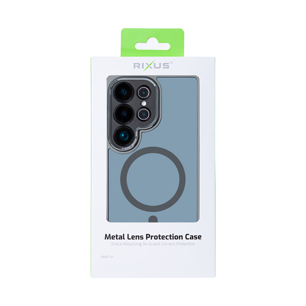 Rixus Classic 04 Case With MagSafe For Samsung Galaxy S25 Ultra S938B Titanium Grey