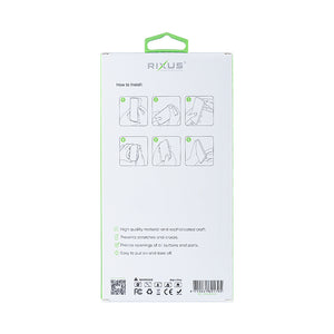 Rixus Anti-Burst Case For Samsung Galaxy A56 A566B Transparent