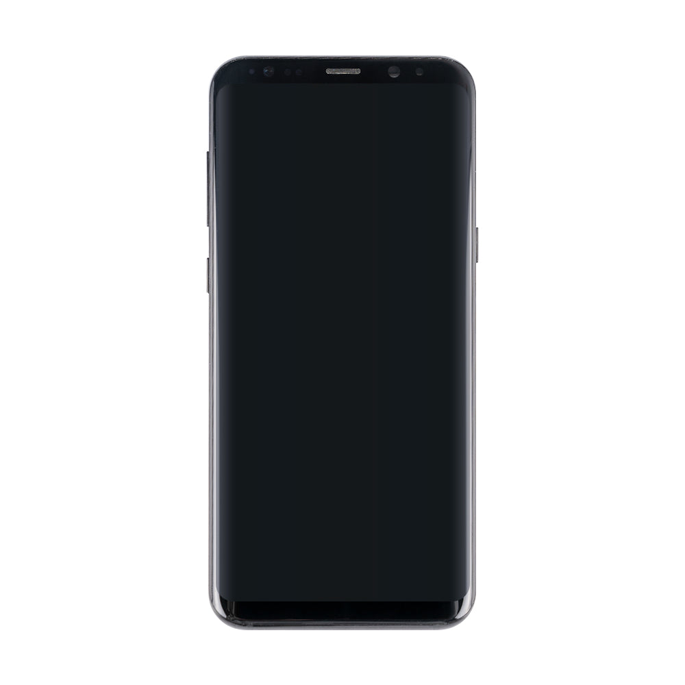 Samsung Galaxy S8 Plus G955F Display And Digitizer With Frame Midnight Black Pulled