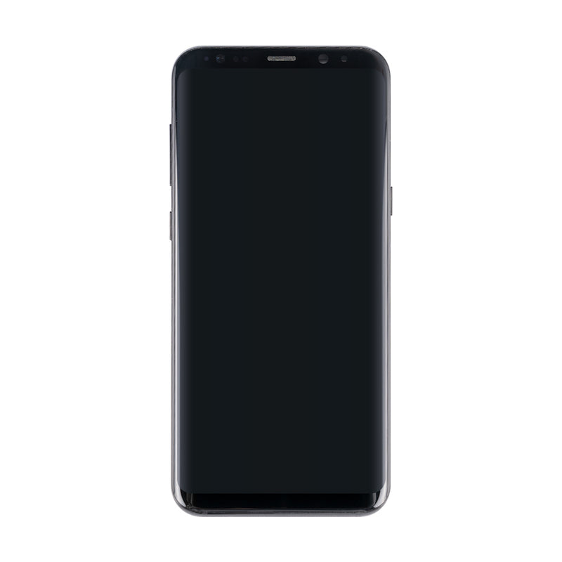 Samsung Galaxy S8 Plus G955F Display And Digitizer With Frame Midnight Black Pulled