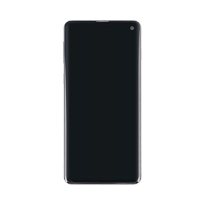 Samsung Galaxy S10 G973F Display And Digitizer With Frame Prism White Pulled