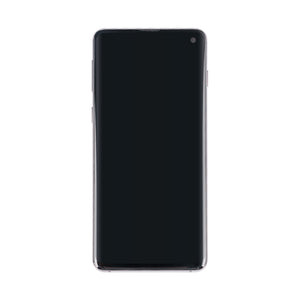 Samsung Galaxy S10 G973F Display And Digitizer With Frame Prism Black Pulled
