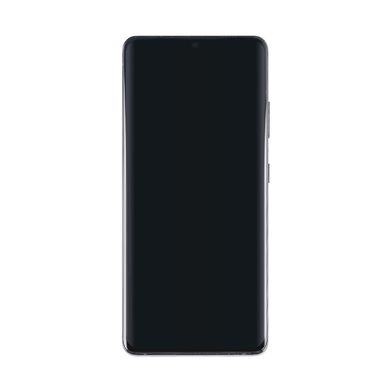 Samsung Galaxy S21 Ultra 5G G998B Display And Digitizer With Frame Phantom Black Pulled