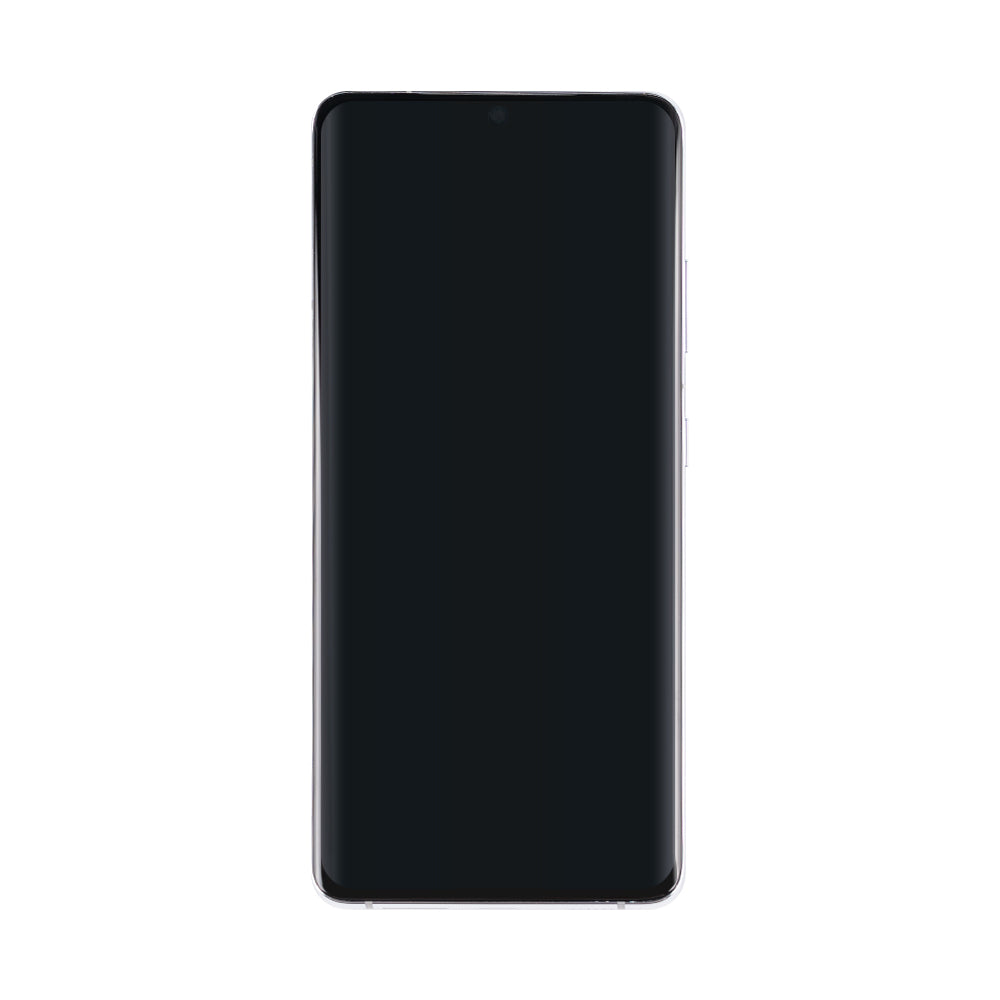 Samsung Galaxy S21 Ultra 5G G998B Display And Digitizer With Frame Phantom Silver Pulled